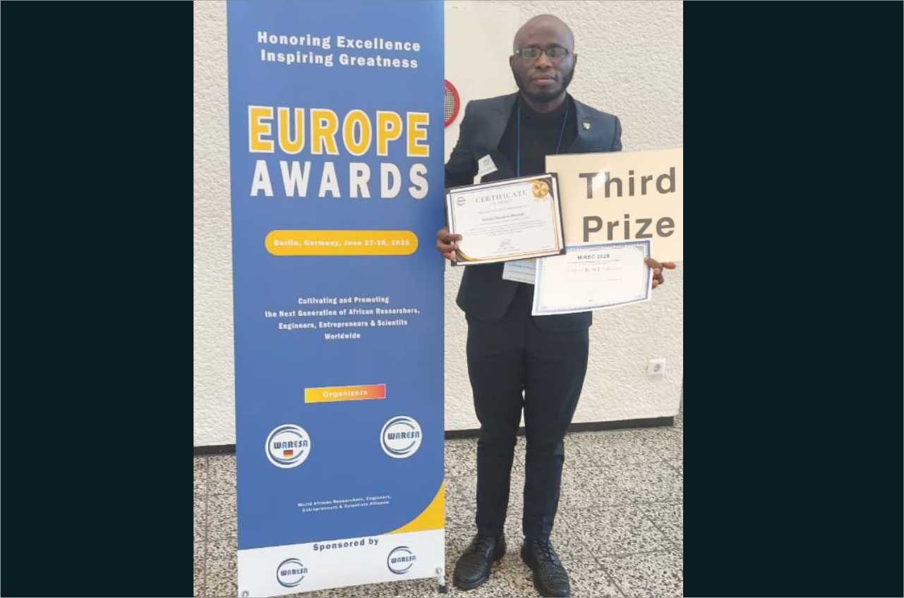 From Research to Recognition: Olaseinde Kehinde Oluwafemi Triumphs at WARESA Europe Awards From Research to Recognition: Olaseinde Kehinde Oluwafemi Triumphs at WARESA Europe Awards
